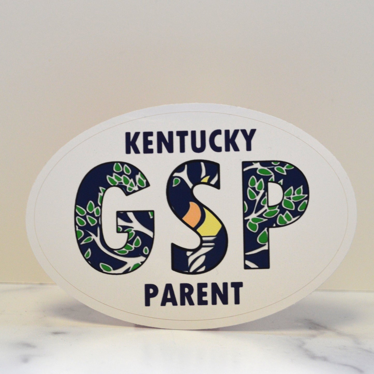 Oval Parent Sticker