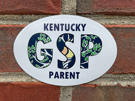 Oval Parent Sticker