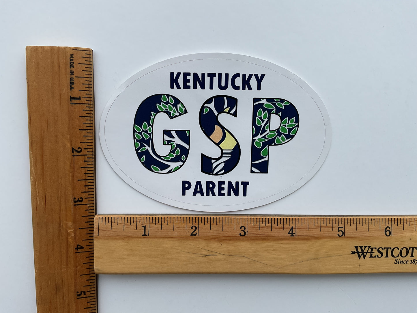 Oval Parent Sticker